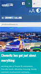 Mobile Screenshot of chemnitz-zieht-an.de
